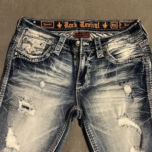 Womens rock Revival Jeans